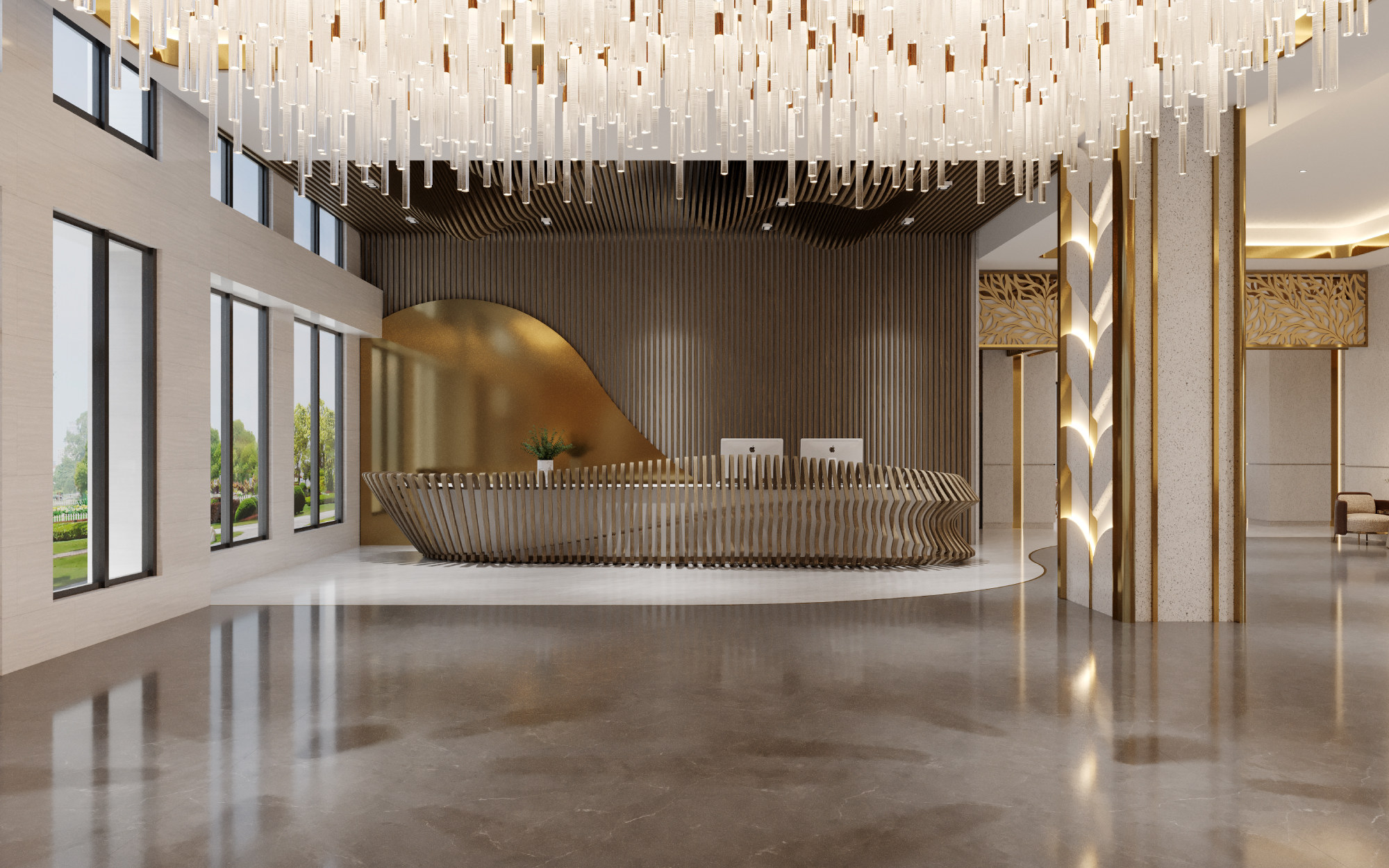 尊爵禮賓台 (3D示意圖)